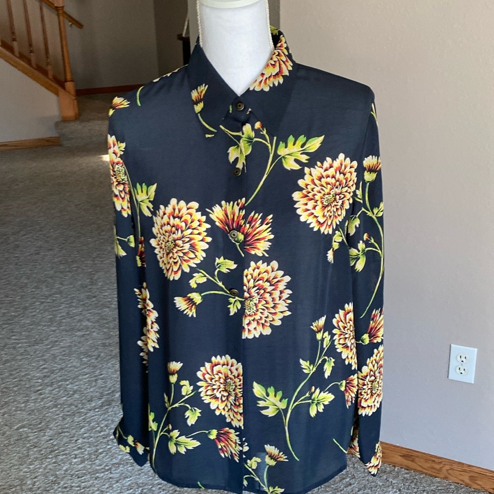 Cabi long sleeved unlined top